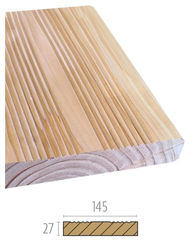 Planche Douglas français 27 x 145 mm à visser