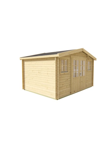 Abri de jardin Evere 400 x 300 cm - 28 mm - ±11 m2