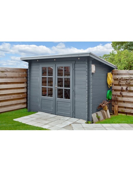 Abri de jardin Wemmel 290 x 200 cm - 28 mm - ±5 m2