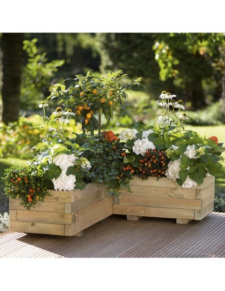 Rechthoekige bloembak