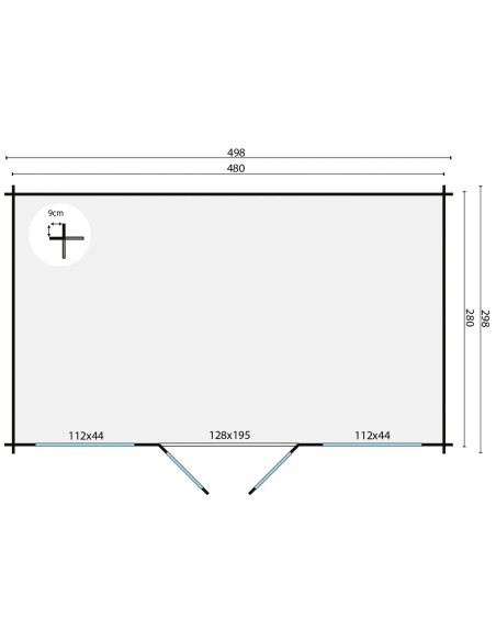 Abri de jardin zoning Ikea