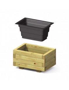 Rechthoekige bloembak 2