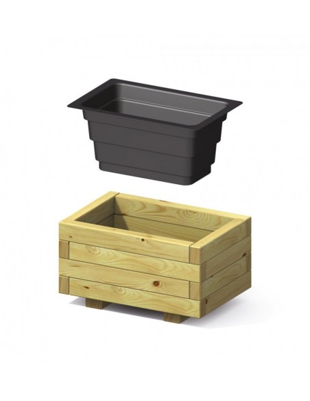 Rechthoekige bloembak