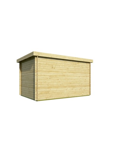Houten tuinhuis Strombeek 380 x 260 cm, 28 mm, 8,8 m²