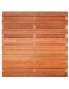 Panneau de jardin en bois exotique 2