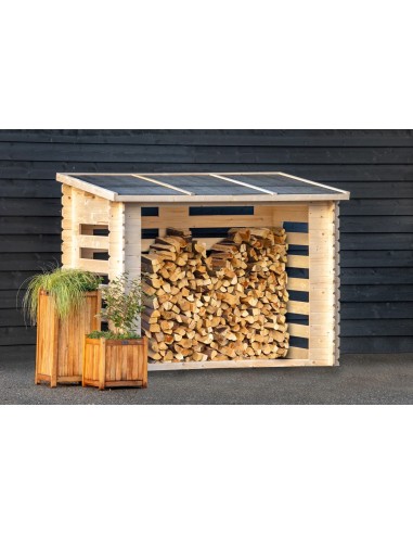 Rangement pour bois de chauffage