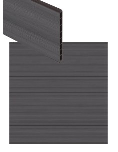 Tuinscherm composiet houten paneel Platinum 2