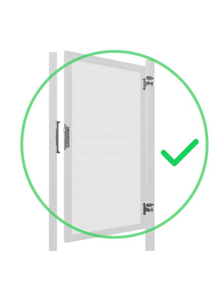 Porte en bois composite Platinum