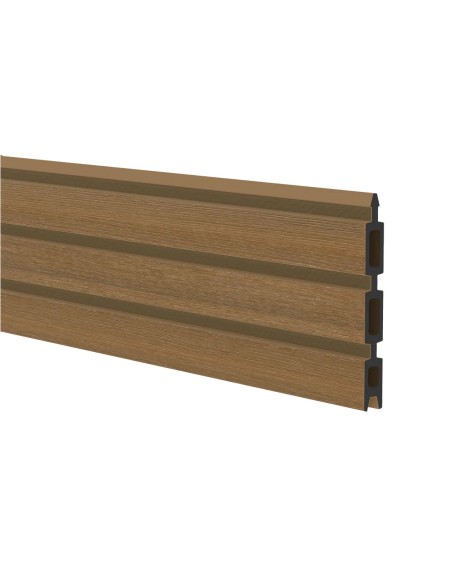 Planken voor schutting in Neo Platinum composiet