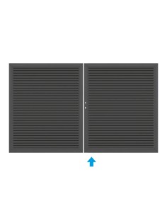 Portail en composite Neo Platinum 2