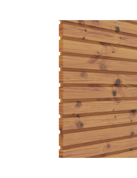 Palissade in thermisch verwarmd hout - Neo