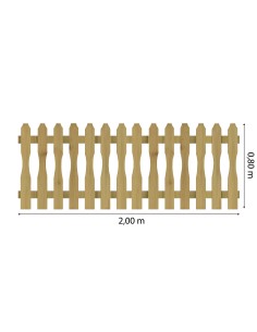 Kleine tuinafscheiding 2