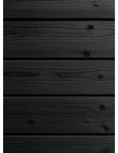 Planches de palissade claustras noires