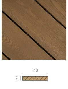 Terrasse en Thermowood Frêne 2