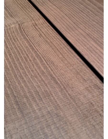 Plank in Thermowood essen 21 x 140 mm om te schroeven