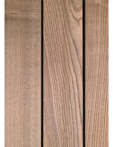 Planche Frêne thermo-chauffé 21 x 140 mm à visser