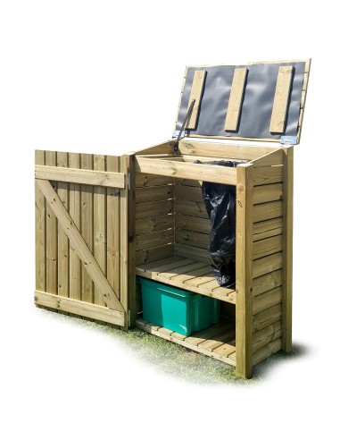 Abri pour poubelle exterieur