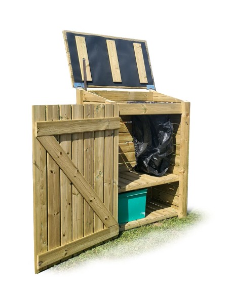 Abri pour poubelle exterieur