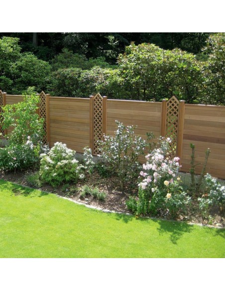 Rabatplanken exotisch hout