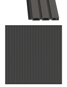 Composiet Schutting Neo Platinum Verticaal 2