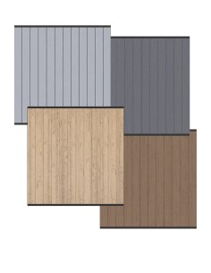 Verticale Composiet Houten Tuinpalisade