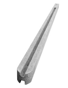 Poteau béton rainuré 11×11 ou 12×12 cm | Otiva 2