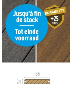 Terras houtcomposiet Fiberon