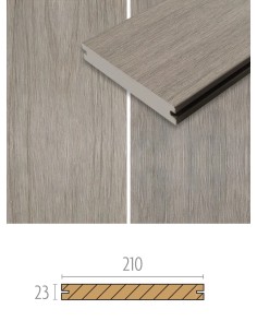 Terrasse en bois composite Multigrey Light 2