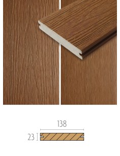 Terrasse en bois composite Teck 2