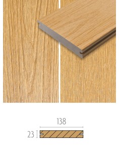 Terrasse en cèdre composite 2