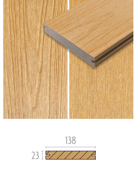 Terrasse en cèdre composite