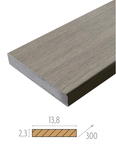 Afwerkingsplanken voor terrassenranden