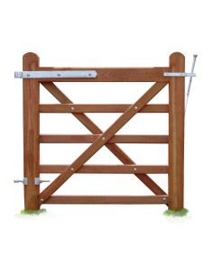 Portail barrière paddock 2