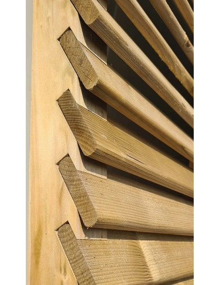 Palissade lamellenluik