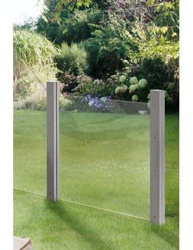 Balkon- en terrasafscheiding van glas