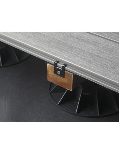 Cobra clips 20 départ/fin pour lame de terrasse en bois composite