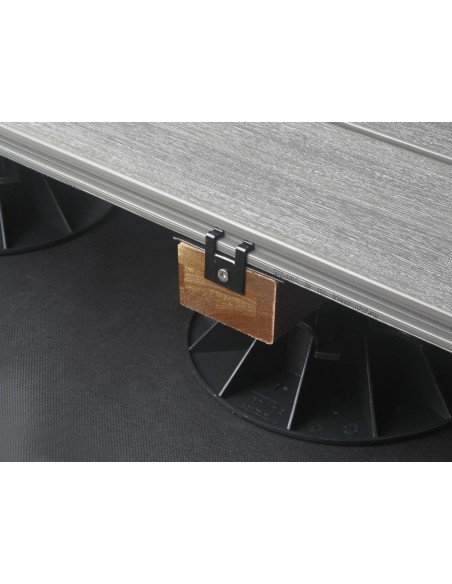 Cobra clips 20 départ/fin pour lame de terrasse en bois composite