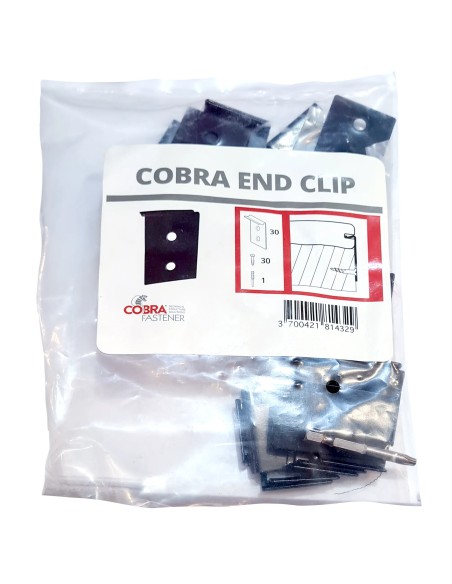 Cobra End clips pour lame de terrasse