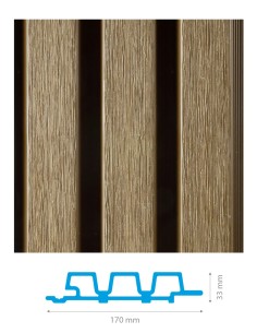 Bardage en composite Weo 2