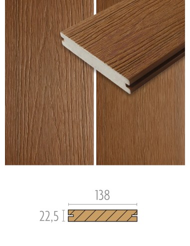 Teak composiet vlonder