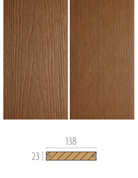 Teak composiet vlonder