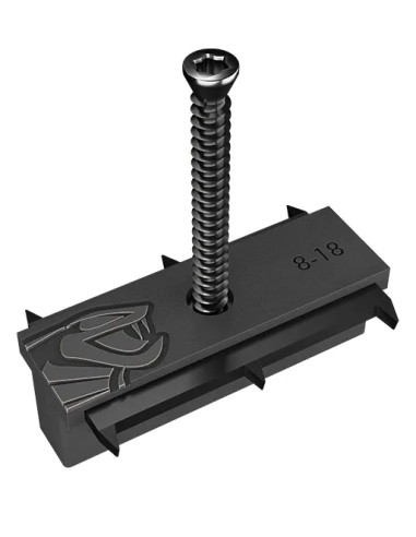 Cobra clips hybride 8-18 fixation lame de terrasse composite 20-25 mm