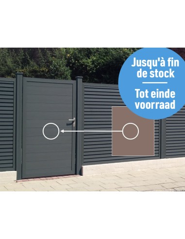 Tuinpoort in houtcomposiet
