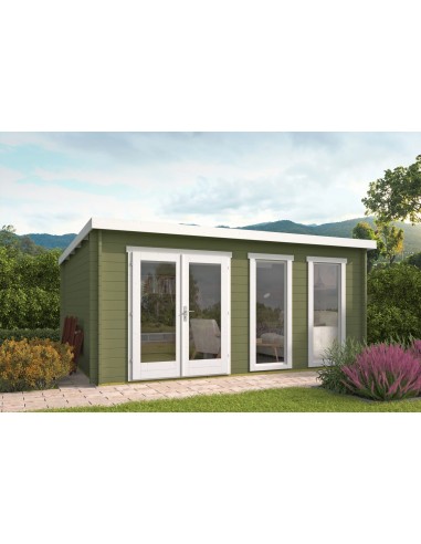 Espace bureau de jardin