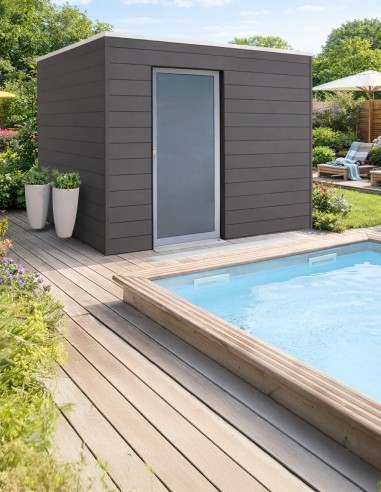 Abris de jardin en bois composite