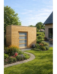 Tuinhuisje met schuifdeur