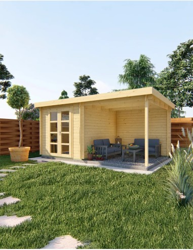 Tuinhuisje Jette 498 x 248 cm - 28 mm - ±11 m2