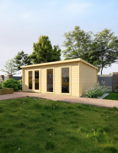 Zaventem Tiny house 500 x 400 cm - 40 mm - ±18 m2