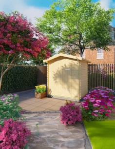 Klein tuinhuisje voor opslag