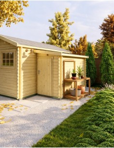 Petite annexe pour abris de jardin